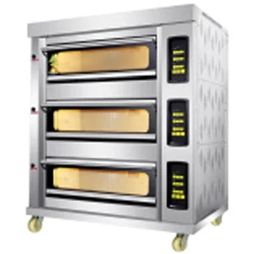 Eingebauter Gewerbe-Backofen aus Edelstahl – Elektrischer Deckofen für Brot und Kuchen, hohe Produktivität, 220 V, 60 W