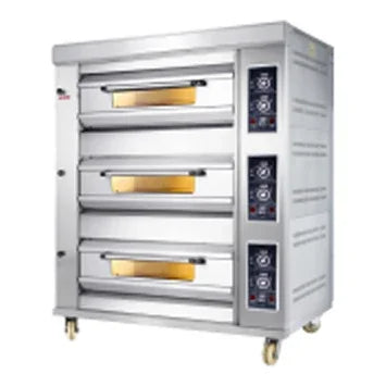 Eingebauter Gewerbe-Backofen aus Edelstahl – Elektrischer Deckofen für Brot und Kuchen, hohe Produktivität, 220 V, 60 W